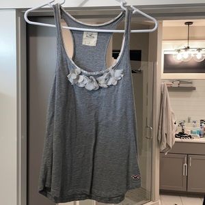 Gray Hollister tank